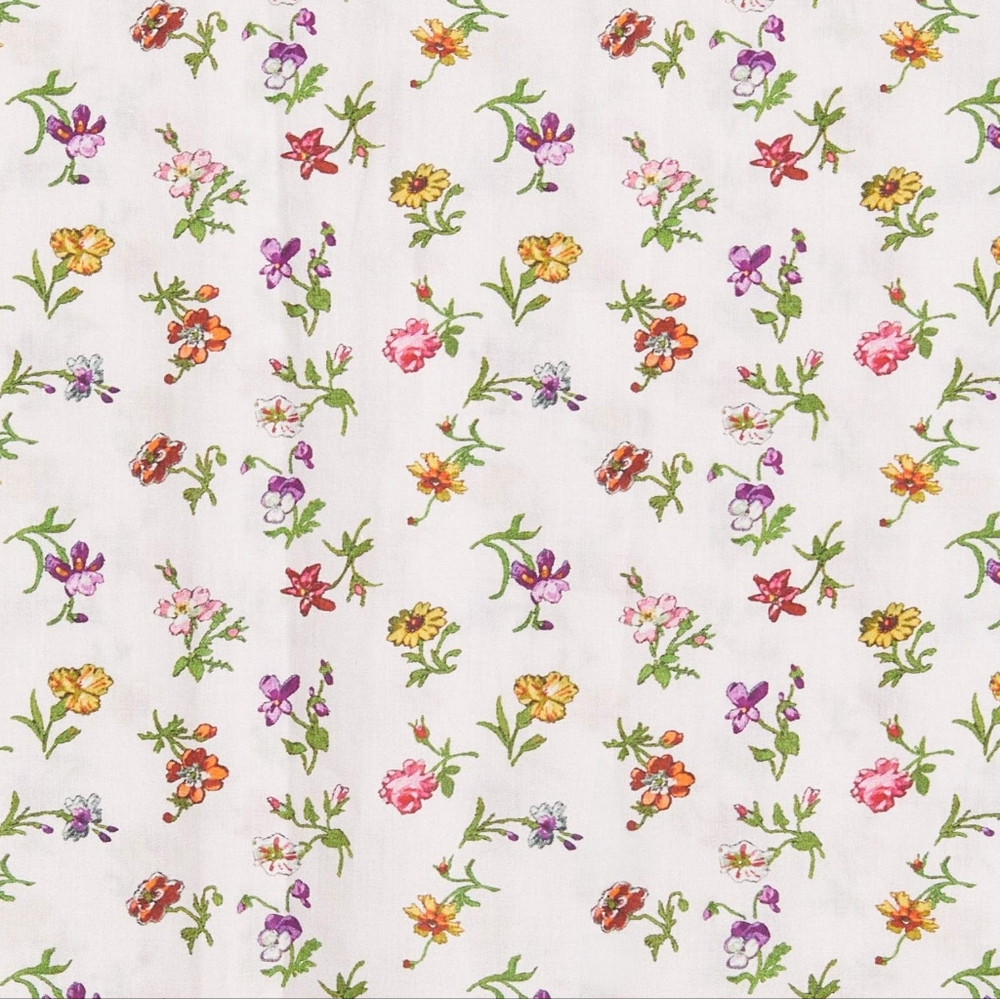 Christy Dawn the Brynne dress in cream garden, small - Picture 4 of 10